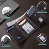 Generic Trifold Wallet for Men - RFID Blocking Full Grain Leather, 11 Card Slots & ID Window - 4 of 4