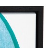 22" x 22" Sylvie Crush by Mentoring Positives Wall Canvas Black - Kate & Laurel: Modern Art, Sawtooth Back - 3 of 4