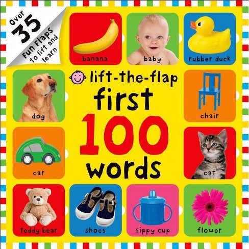 First 100 Words Lift-the-flap - By Roger Priddy (board Book) : Target