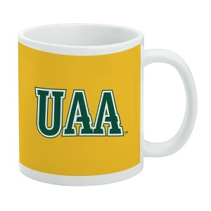 University of Alaska Anchorage Secondary Logo Ceramic Coffee Mug Novelty Gift Mugs for Coffee Tea and Hot Drinks 11oz White - 1 of 4