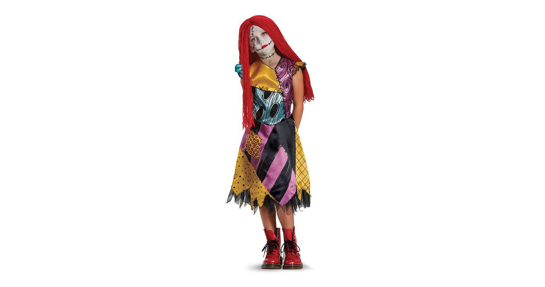 Kids' Disney the Nightmare Before Christmas Sally Deluxe Halloween Costume Dress