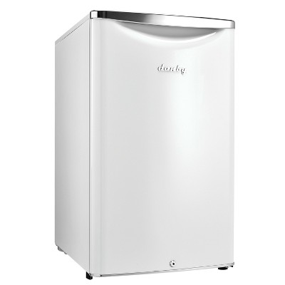 Danby 4.4 Cu Ft Energy Star Compact White Refrigerator with LED Lighting