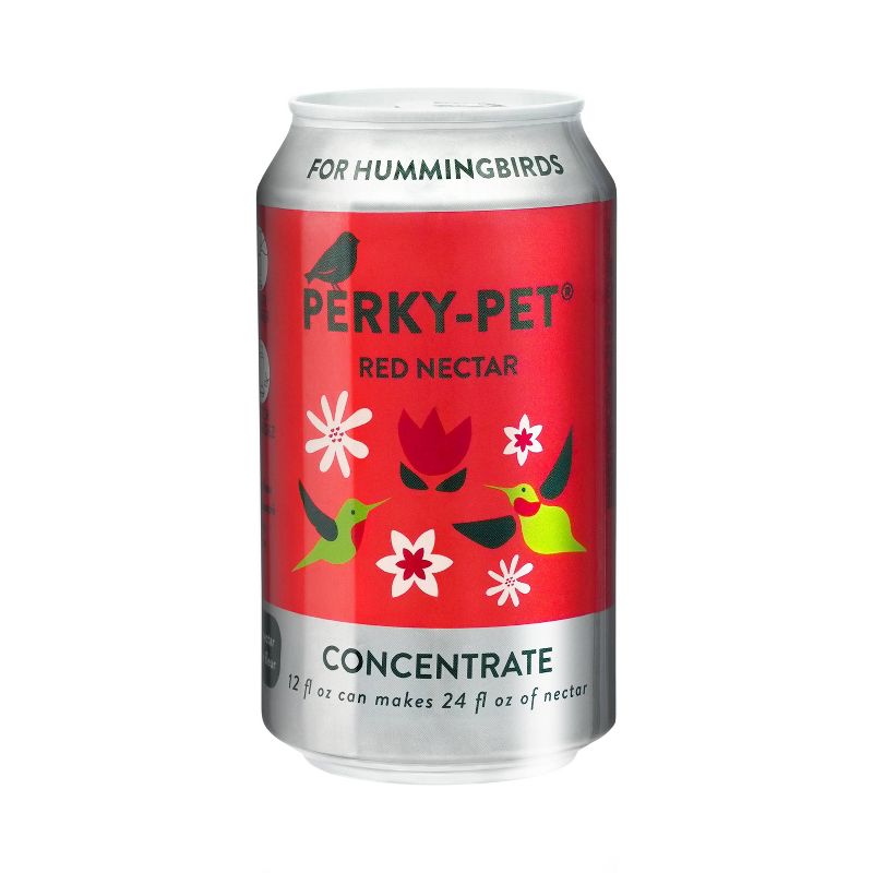 Perky-Pet 12oz Concentrate Red Nectar Can For Hummingbirds, 1 of 8