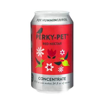 Perky-Pet 12oz Concentrate Red Nectar Can For Hummingbirds