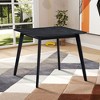 Okak Square Wooden Dining Table for 4 Kitchen Table Dining Table for Dining Room, Restaurant, Living Room - 3 of 4