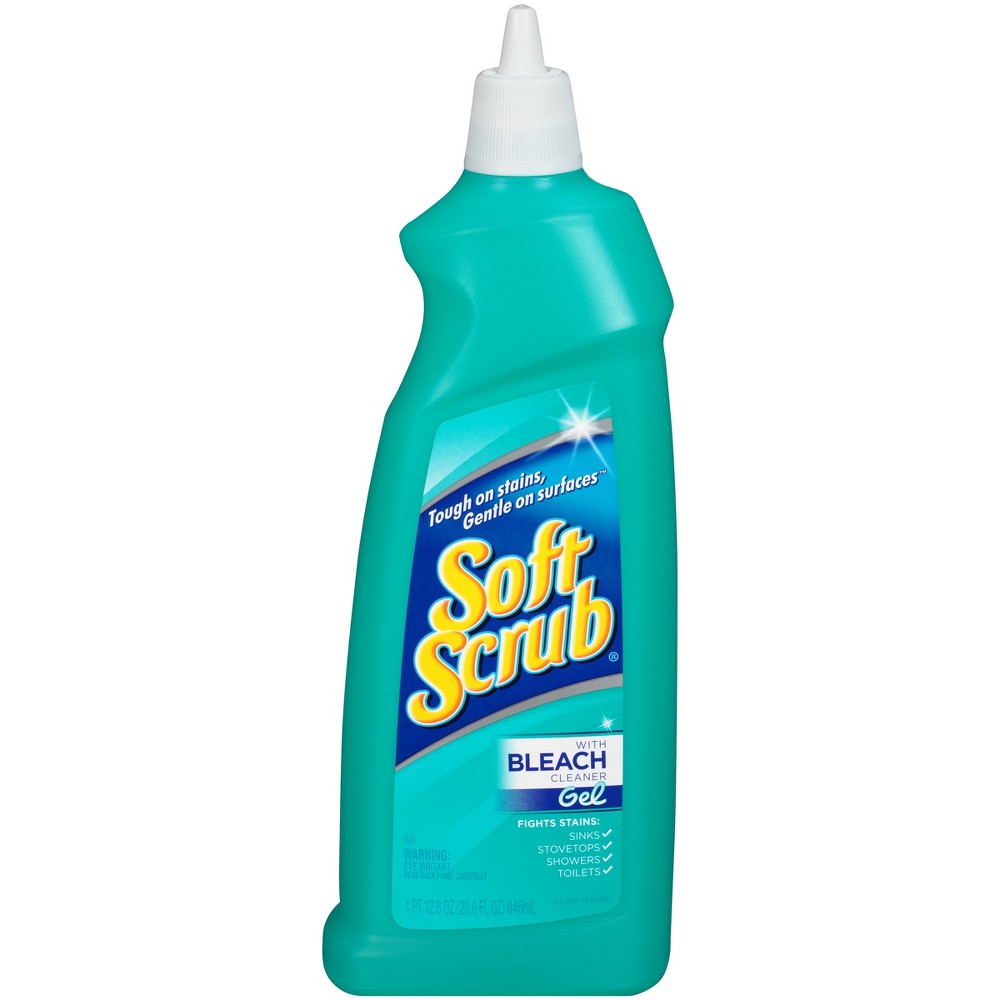 UPC 023400150212 product image for Soft Scrub with Bleach Cleaner Gel, 28.6 fl oz | upcitemdb.com