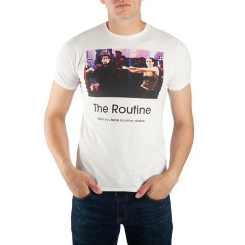 Мужские футболки Friends The Routine Men's White Crew Neck Tee-6XL