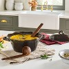 Wavy Edge Soup Terrine Brown - Hearth & Hand™ with Magnolia - 2 of 4