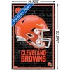 Trends International NFL Cleveland Browns - Neon Helmet 24 Unframed Wall Poster Prints - 3 of 4