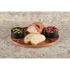 Kalmar Home Charcuterie/ Serving Tray w/ 2 black ceramic bowls w/ lids - 4 of 4