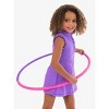 RuffleButts Toddler Girls Sleeveless Zip Ruffle Sleeve UPF50+ Active Dress - 3 of 4