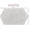 Waterford Collection Cotton Tufted Bath Rug - Home Weavers - 3 of 4