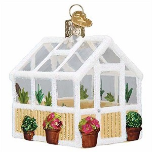 Old World Christmas Glass Blown Ornament, Greenhouse - 1 of 1