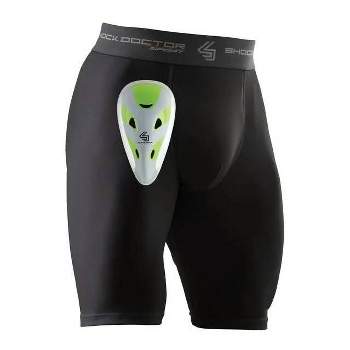 Shock Doctor Compression Shorts with Cup Adult - Black S