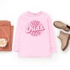 The Juniper Shop Cool Kids Club Checkered Youth Long Sleeve Tee - 3 of 4