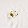 EVRY JEWELS WATERPROOF Gold or Silver Plated Diana Ring - 4 of 4