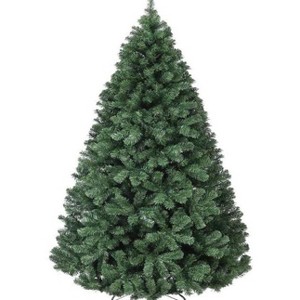 Artificial Christmas Tree, Premium Spruce Hinge Material, Holiday Christmas Tree with Metal Hinges and Collapsible Base - 1 of 1