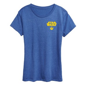 Women's - Star Wars - Rebel Group Short Sleeve Graphic T-Shirt - 1 of 4