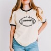 Simply Sage Market Women's Football Game Day Short Sleeve Ringer Tee - 2 of 4