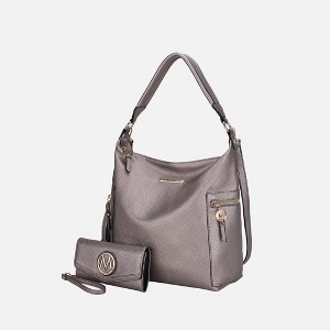 MKF Collection Ophelia Vegan Leather Women’s Hobo Bag with Wallet by Mia K - 1 of 4
