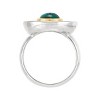 Silpada 'Peaceful Days' Sterling Silver and Brass Compressed Turquoise Ring - 3 of 4