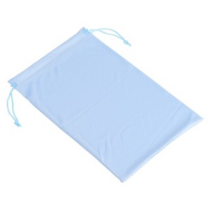 Unique Bargains Microfiber Soft Drawstring Ski Goggle Bag 7.1" x 10.6" - 1 of 4