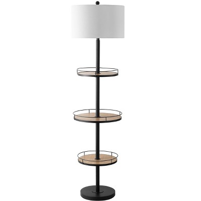 Bello Floor Lamp - Matte Black - Safavieh