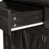 Kumasinova Vintage 4-Door Sideboard Buffet Cabinet with X-Design,Storage Console with 2 Drawers,Adjustable Shelves for Kitchen,Entryway - 4 of 4