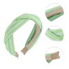 Unique Bargains Exquisite Personalized Straw Braid Headband 1 Pc - 3 of 4