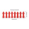 Unique Bargains Decorative Miniature Garden DIY Mini Ornament Picket Fence - 2 of 4