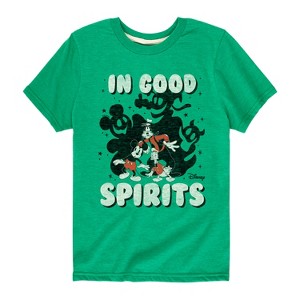 Boys' - Disney - In Good Spirits Short Sleeve Graphic T-Shirt - 1 of 4
