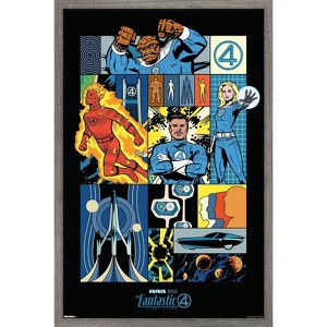 Trends International Marvel Fantastic Four: First Steps (2025) - Comic Panel Framed Wall Poster Prints - 1 of 4