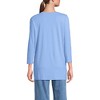 Lands' End Women's 3/4 Sleeve Cotton Supima Tunic - 2 of 3
