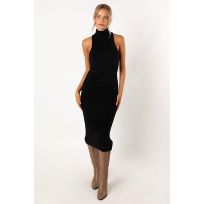 Petal and Pup Womens Sunni Turtleneck Midi Dress