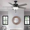 52" Newsome Glossy Ceiling Fan (Includes LED Light Bulb) - Hunter Fan - 4 of 4