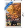 Trends International Lantern Press - Great Smoky Mountains Park Entrance Framed Wall Poster Prints - 3 of 4