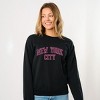 Simply Sage Market Embroidered New York Varsity Sweatshirt - 3 of 4