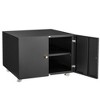 Printer Stand with Storage, Mobile Metal File Cabinet for Home Office Organization - 4 of 4