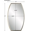 Uttermost Portal Modern Brass Mirror - 3 of 4