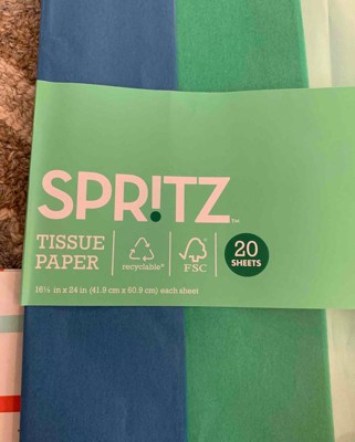 Glick Publishing - Green Tissue Paper #TP017