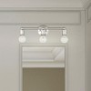 Livex Lighting Lansdale 3 - Light Vanity in  Brushed Nickel - 3 of 4