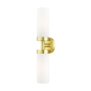 Livex Lighting Aero 2 - Light Vanity in  Satin Brass - 1 of 1