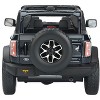 2022 Ford Bronco Badlands Edition (Open Top) Dark Blue 1/18 Model Car by GT Spirit for ACME - 4 of 4