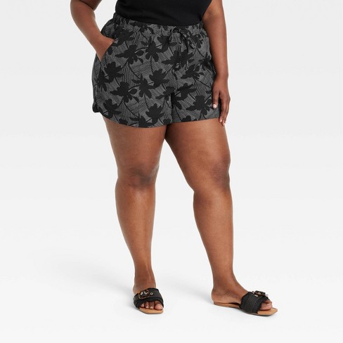 Black High Waisted Shorts : Target