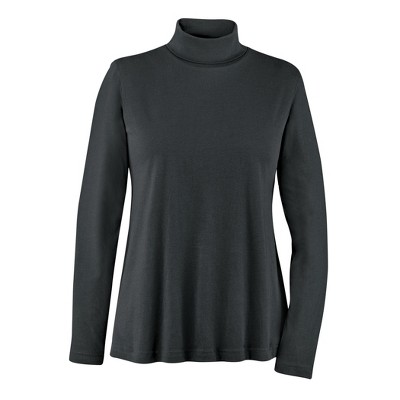 Collections Etc Stylish Ladies Long Sleeve Turtleneck Top