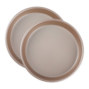 REGALWOVEN Carbon Steel Warp-Resistant Cake Pan 2 Pcs - 1 of 4