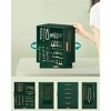 Jewelry Box 360° Rotating, Accessory Organizer with 5 Drawers, Glass Window Spacious - 4 of 4