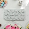 Unique Bargains Candy Making Moulds 18-Cavity Flower Bouquet Candy Mould Hand Wash 7.4"x3.98"x0.51" 1 Pc - 2 of 4