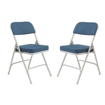 Set of 2 Premium Padded Folding Chairs - Hampden Furnishings