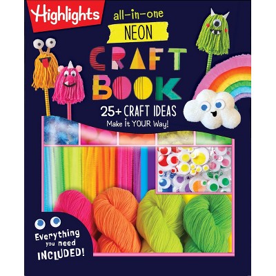 Neon Craft Book - (Hardcover)